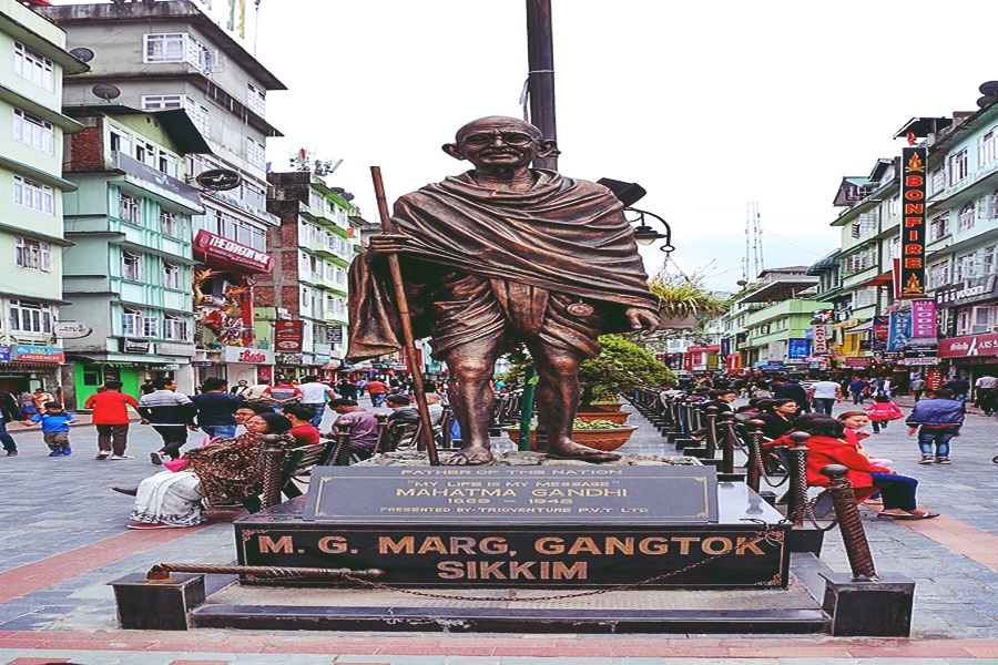 Mahatma Gandhi Marg  the best place to visit in Sikkim