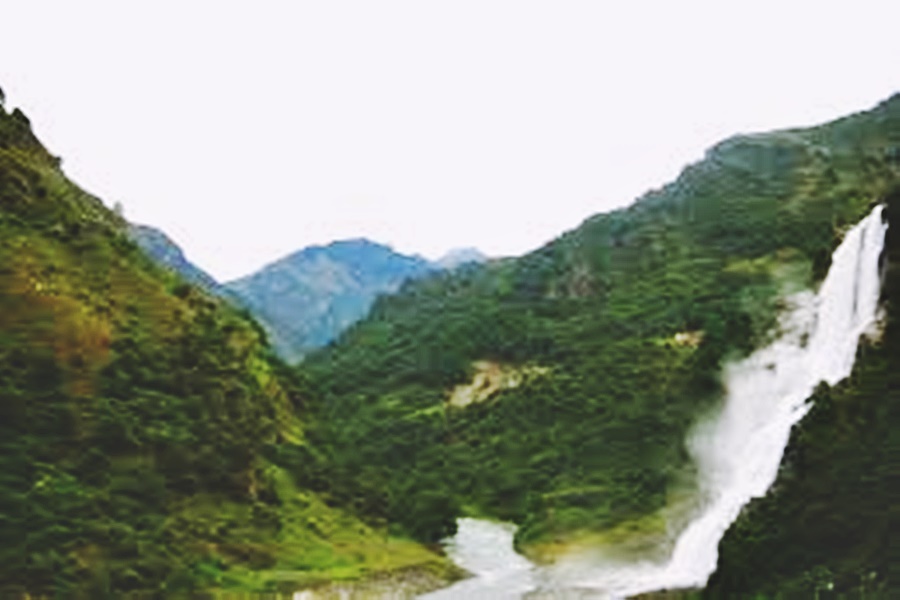 Nuranang Falls place to visit in Tawang