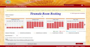 Tirumala Room Booking